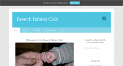 Desktop Screenshot of breechbabiesclub.org